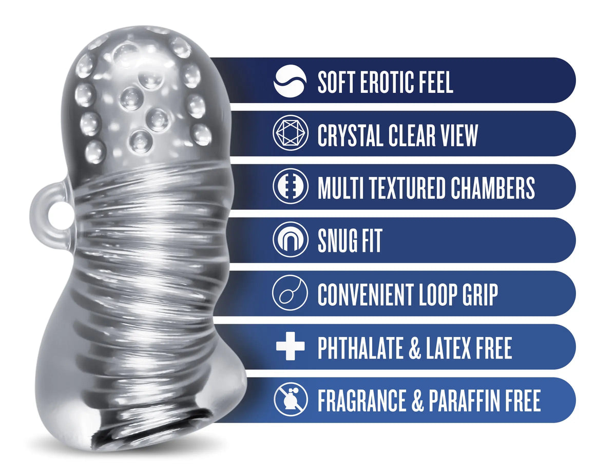 Rize - Squeezy - Clear – body-safe materials | Fu'Cha Exotics