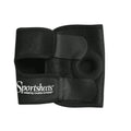 Black thigh strap with adjustable pads and Velcro closure