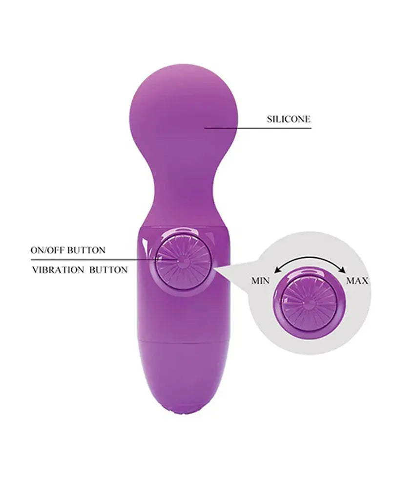 Pretty Love Mini Stick - Purple – body-safe materials | Fu'Cha Exotics