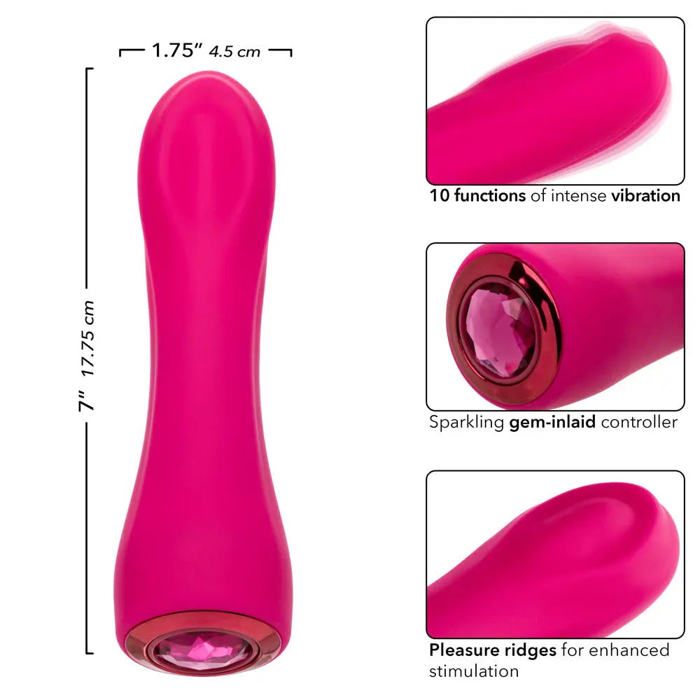 Gem Vibe Collection Bliss - Pink – body-safe materials | Fu'Cha Exotics