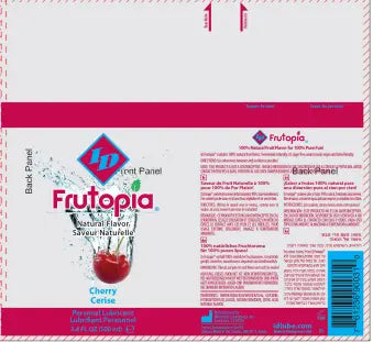 ID Frutopia Natural Flavor Cherry 3.4 Oz – body-safe materials | Fu'Cha Exotics