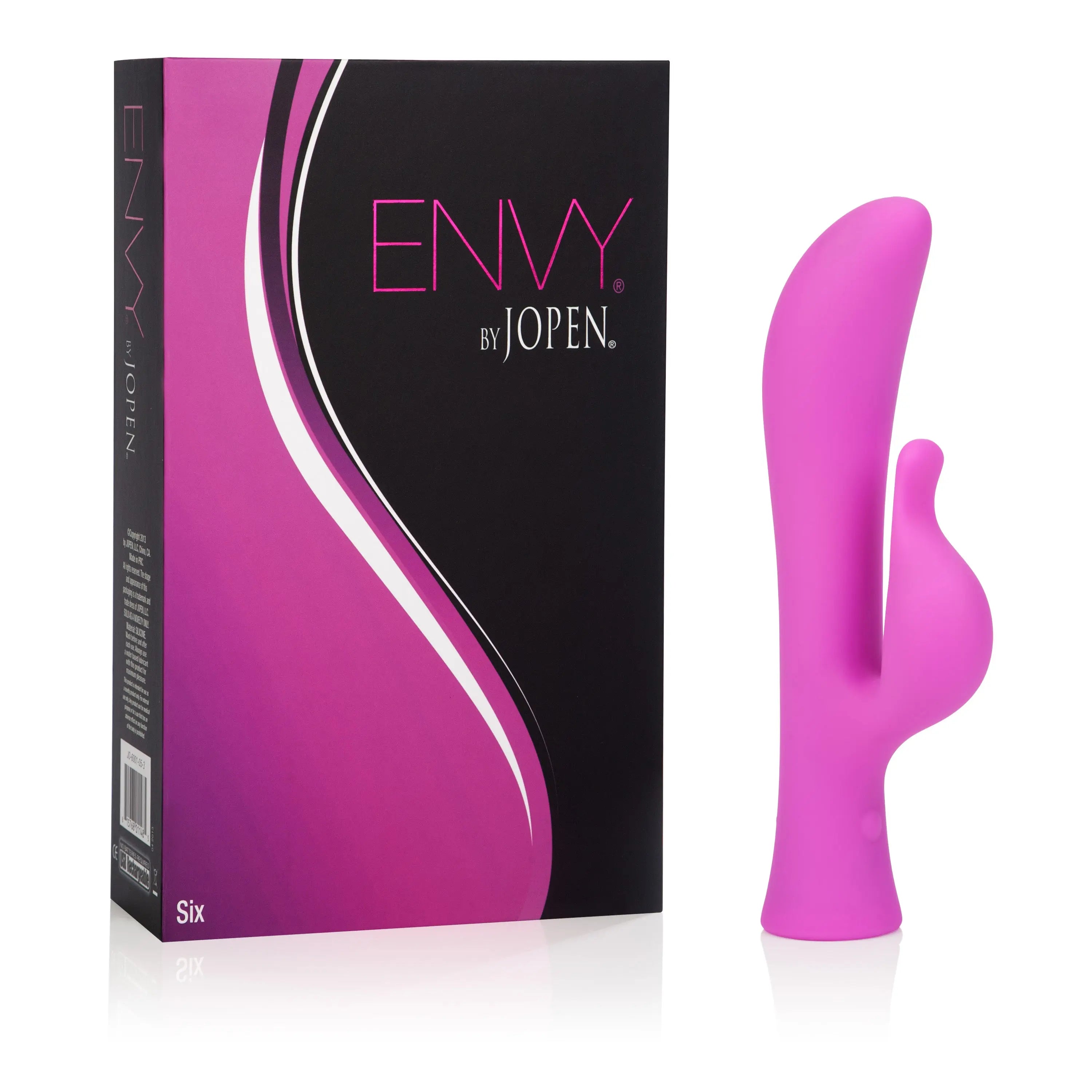 Pink silicone curved adult pleasure toy, tapered tip with handle detail