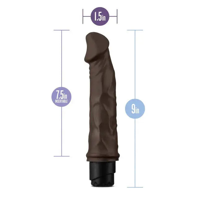 Dr. Skin Vibe 6 - Chocolate – body-safe materials | Fu'Cha Exotics