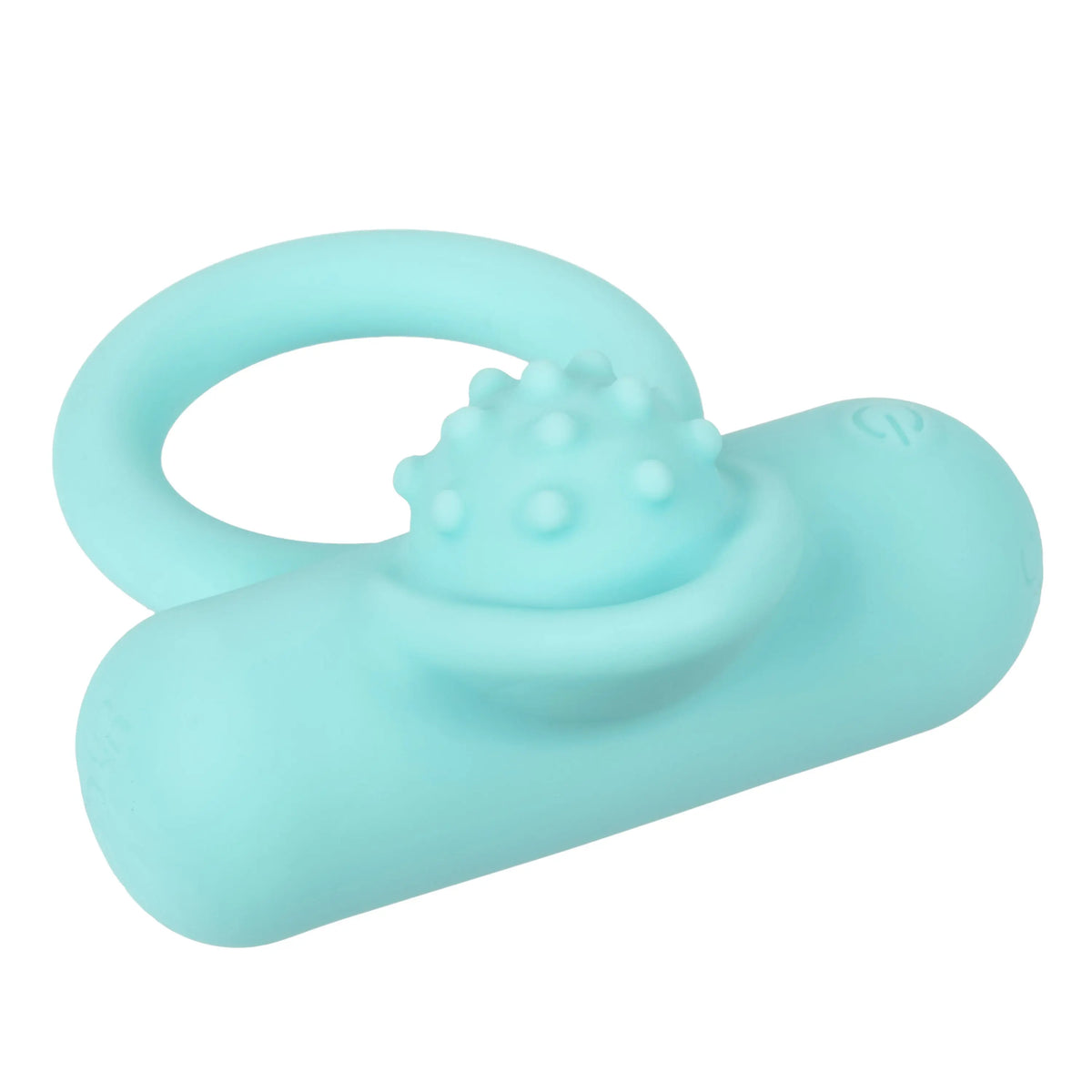 Silicone Rechargeable Nubby Lover's Delight - Blue – body-safe materials | Fu'Cha Exotics