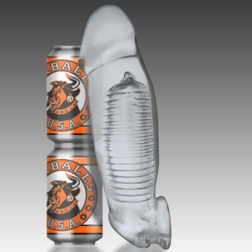 Hulk Cocksheath - Clear – body-safe materials | Fu'Cha Exotics