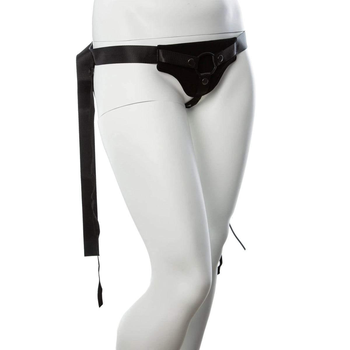 Gender Fluid Skylar Strap-on Harness - Black – body-safe materials | Fu'Cha Exotics