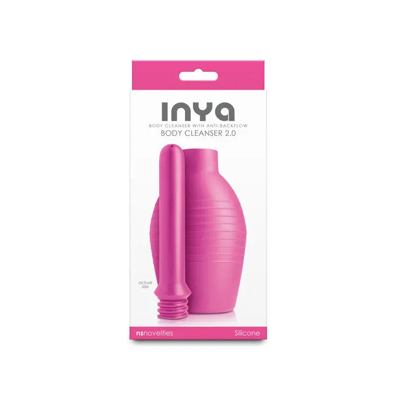 Inya Body Cleanser 2.0 - Pink – body-safe silicone | Fu'Cha Exotics