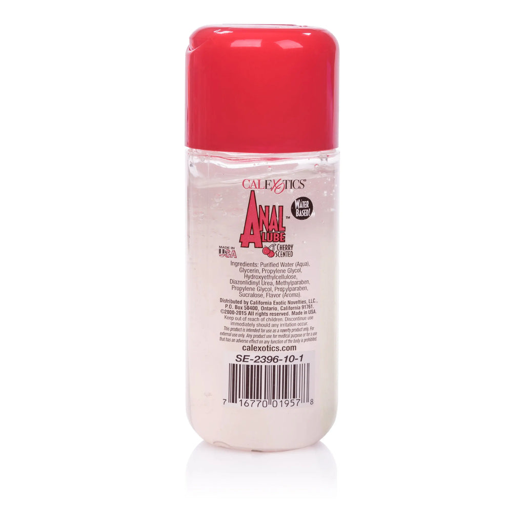 Anal Lube 6 Oz - Cherry Scented – body-safe materials | Fu'Cha Exotics