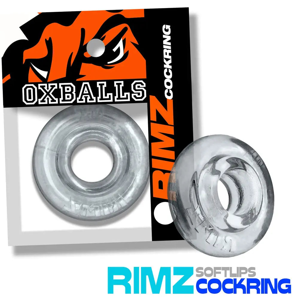 Rimz Big Single Ring - Clear – body-safe materials | Fu'Cha Exotics