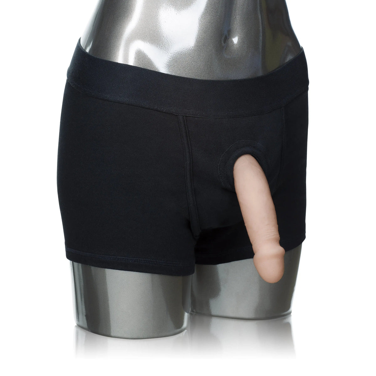 Packer Gear Boxer Brief Harness - Medium/large - Black – body-safe materials | Fu'Cha Exotics
