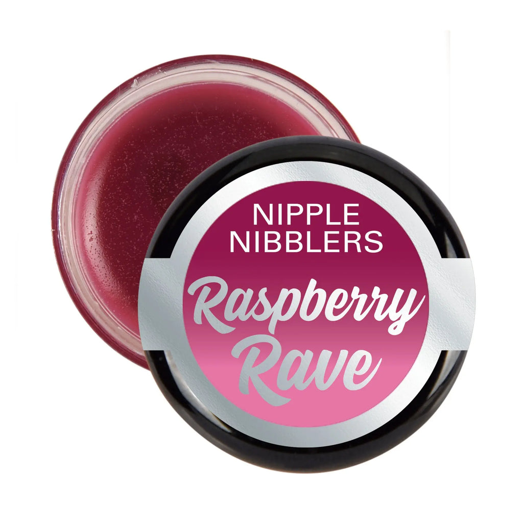 Nipple Nibblers Tingle Balm - Raspberry Rave - 3gm Jar – body-safe materials | Fu'Cha Exotics