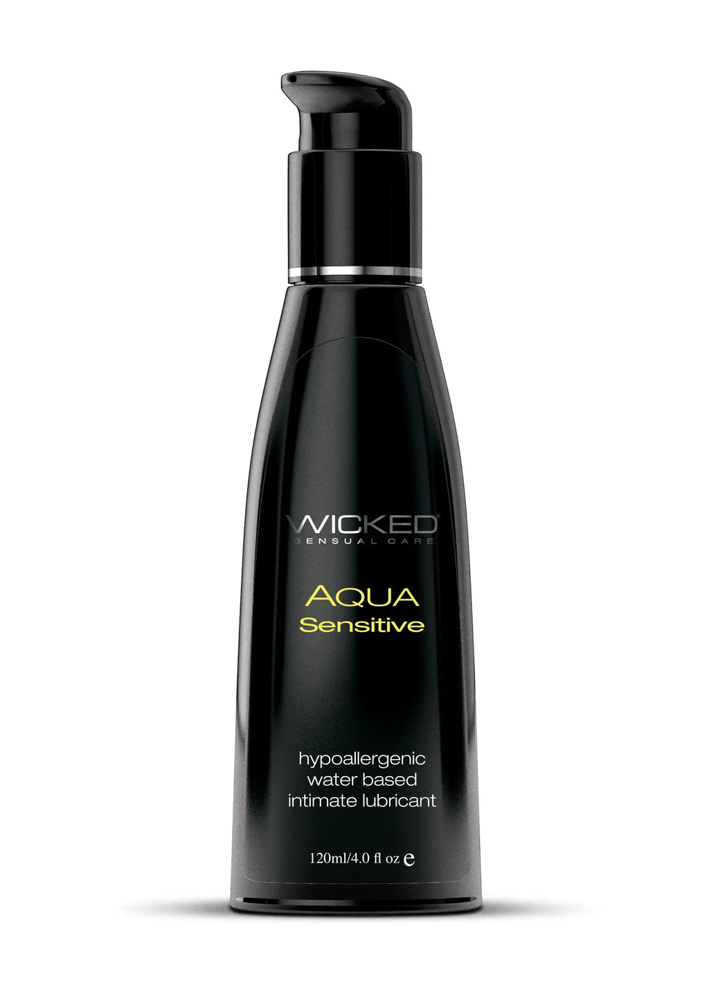 Aqua Sensitive Water-Based Lubricant - 4 Fl. Oz. – body-safe materials | Fu'Cha Exotics