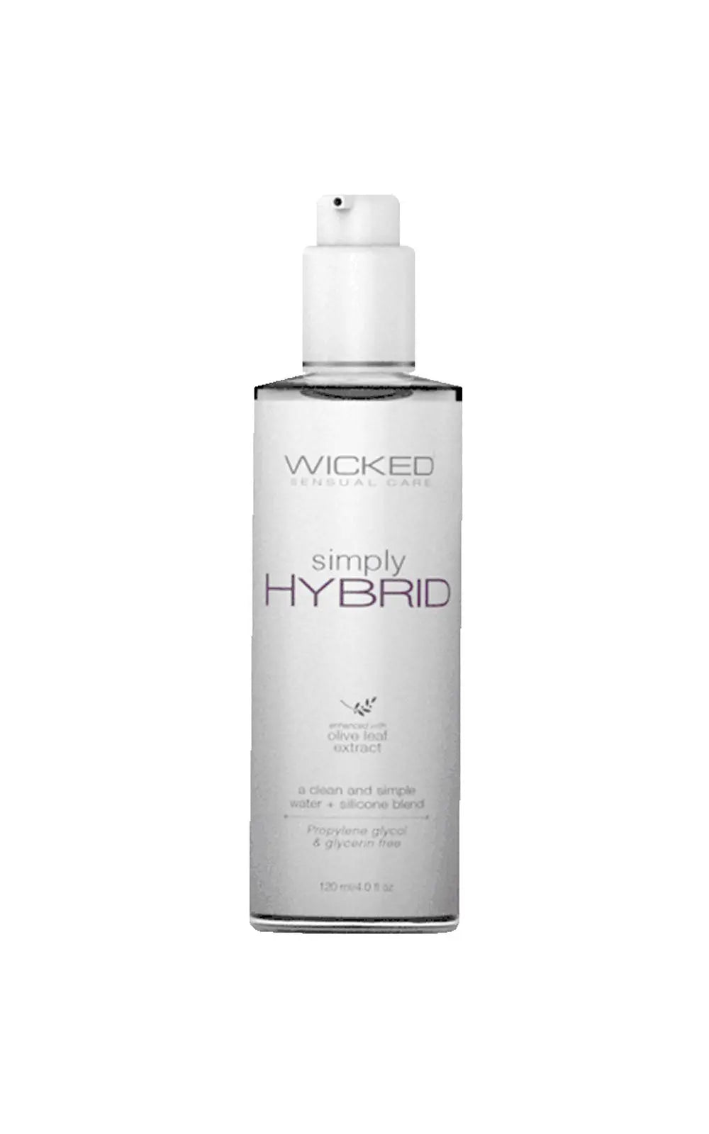 Simply Hybrid Fragrance Free Lubricant - 4 Fl. Oz. – body-safe silicone | Fu'Cha Exotics