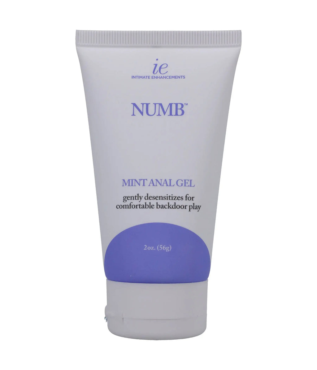 Intimate Enhancements Numb - Mint Anal Gel - 2 Oz. - Bulk – body-safe materials | Fu'Cha Exotics