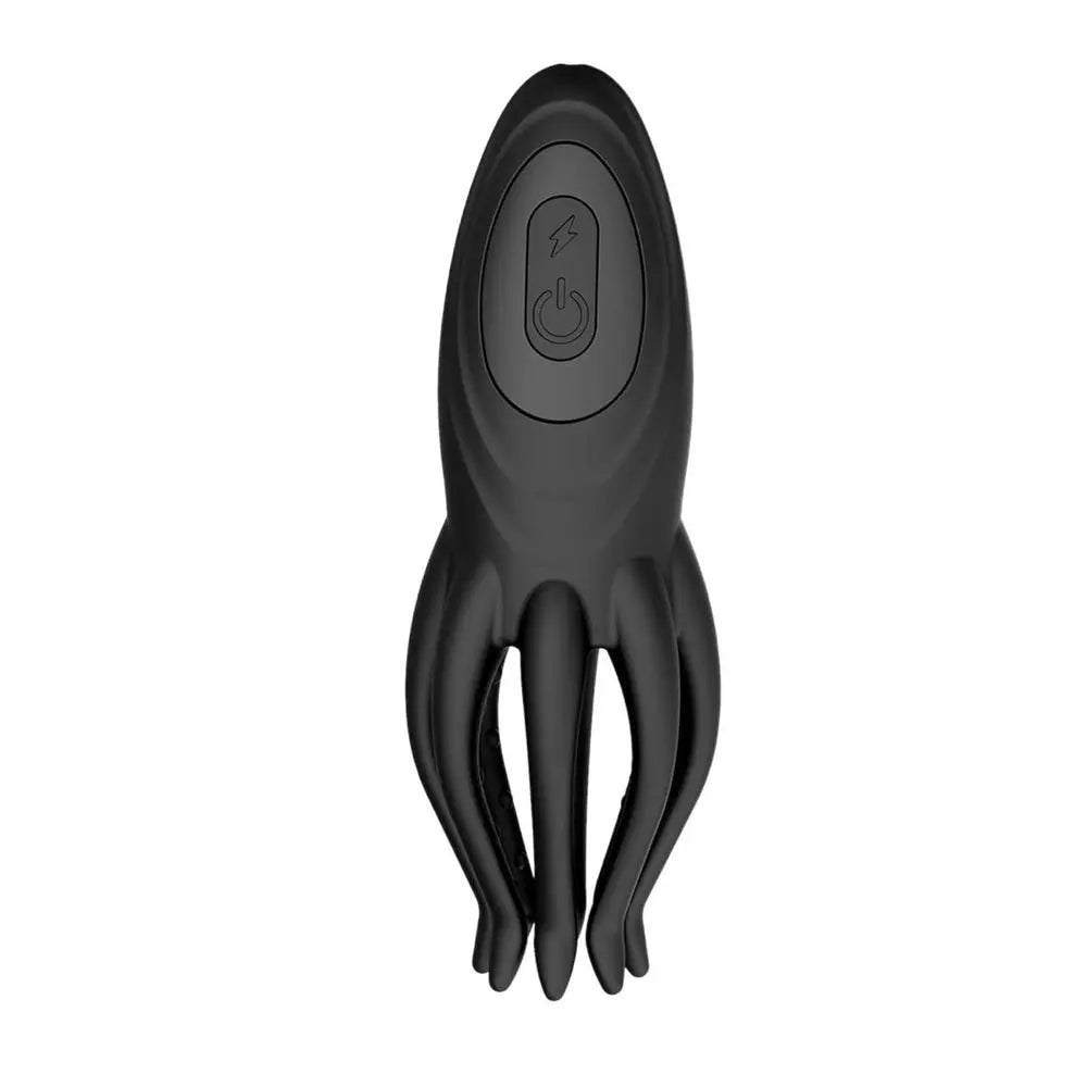 Cockpower Electric Octopus Masturbator - Black – body-safe materials | Fu'Cha Exotics