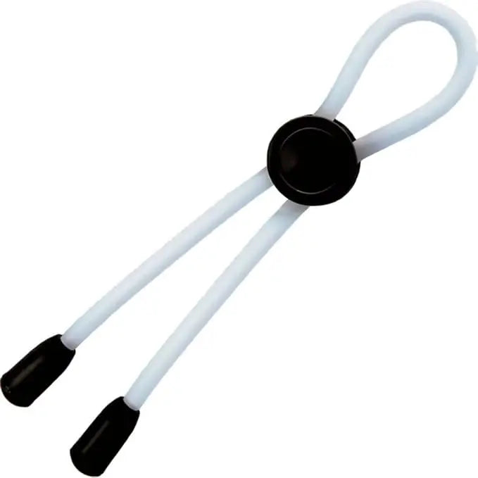 Mack Tuff Adjustable Silicone Cock Tie-Clear – body-safe silicone adjustable intensity | Fu'Cha Exotics