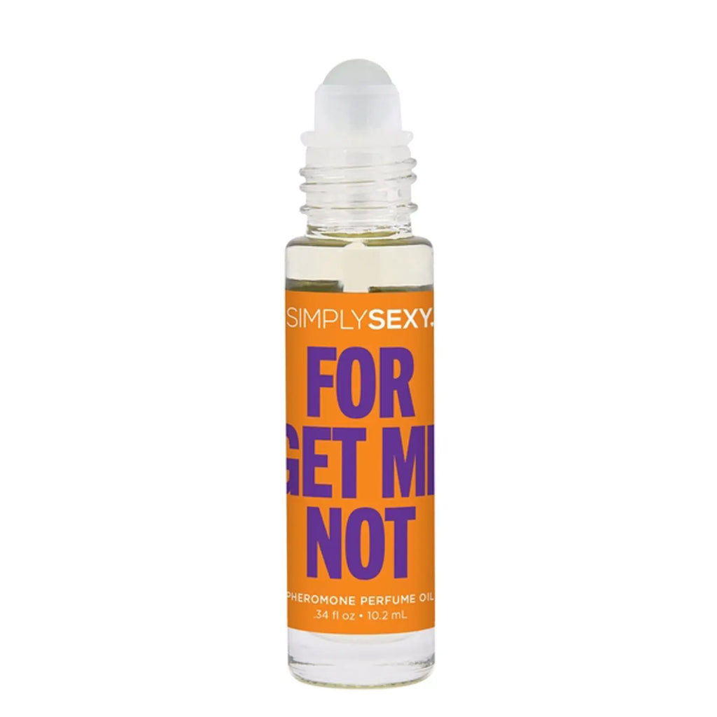Simply Sexy Pheromone Perfume Oil Forget Me Not Roll on .34 Oz – body-safe materials | Fu'Cha Exotics