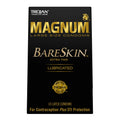 Trojan Magnum Bareskin lubricated condoms, 10-count latex pack