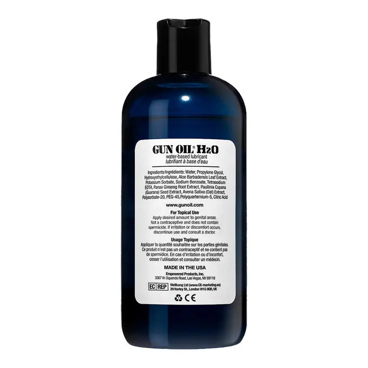 Gun Oil H2O - 16 Oz. – body-safe materials | Fu'Cha Exotics
