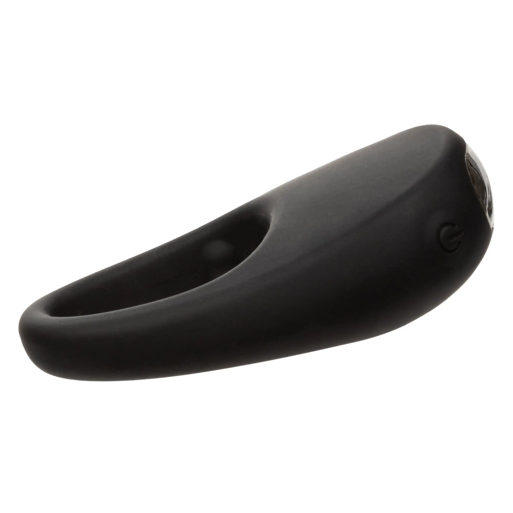 Silicone Rechargeable Pleasure Ring - Black - Black – body-safe materials | Fu'Cha Exotics