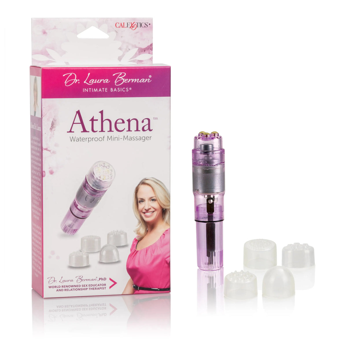 Berman Athena Waterproof Mini Massager - Boxed – body-safe materials fully waterproof | Fu'Cha Exotics