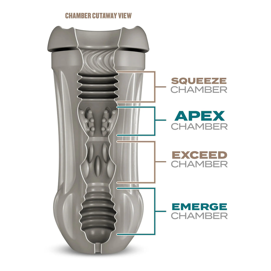 Schag's - Sultry Stout - Frosted – body-safe silicone suction stimulation | Fu'Cha Exotics
