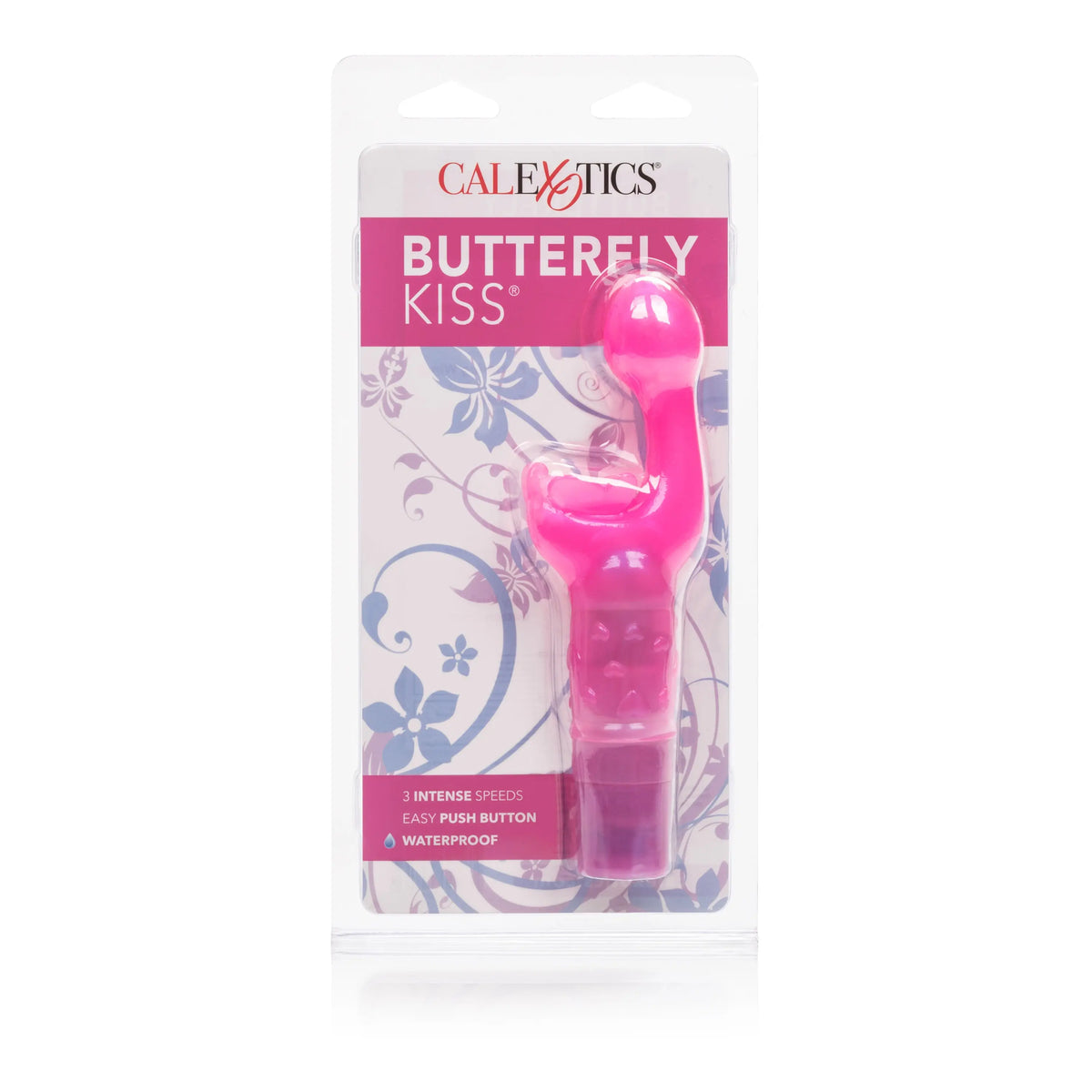Butterfly Kiss Vibe - Pink – body-safe materials | Fu'Cha Exotics