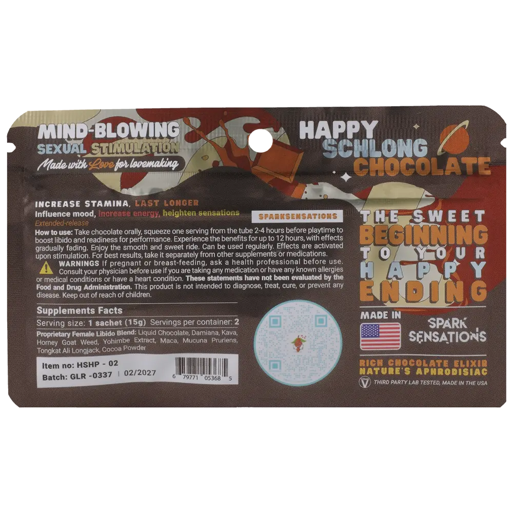 Happy Chocha (His) Chocolate - 12 Pack Display – body-safe materials | Fu'Cha Exotics