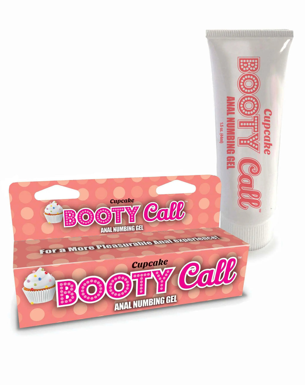 Booty Call - Anal Numbing Gel 1.5 Oz - Cupcake – body-safe materials | Fu'Cha Exotics