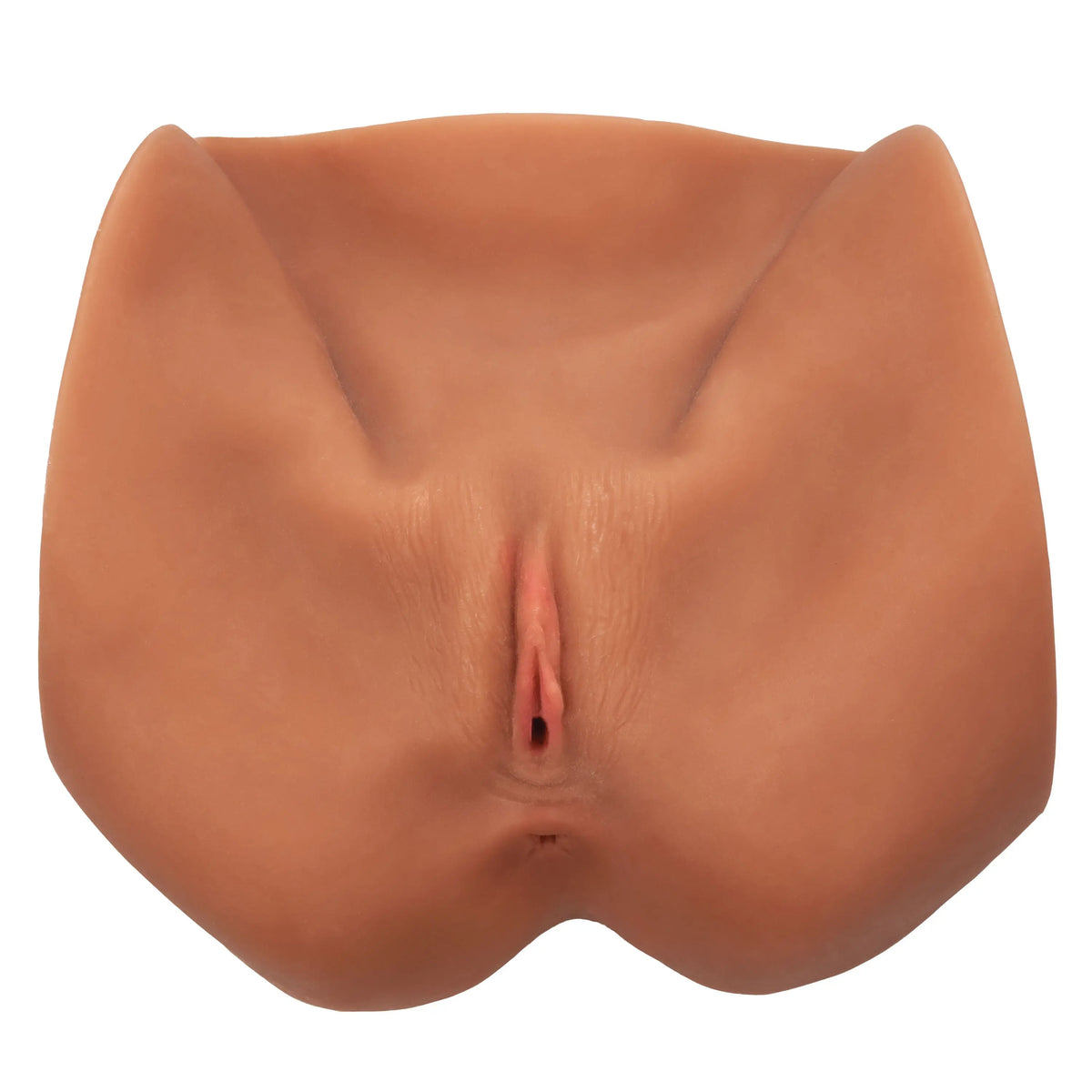 Stroke It Life-Size Pussy - Brown – body-safe materials | Fu'Cha Exotics