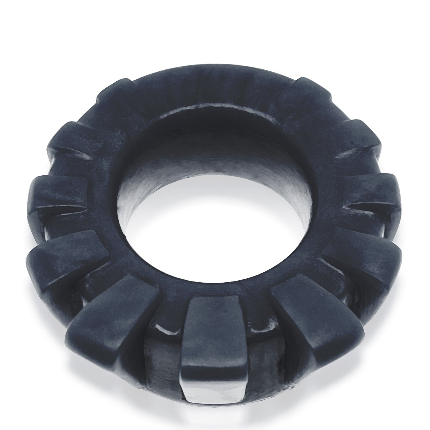 Cock-Lug Lugged Cockring - Black
