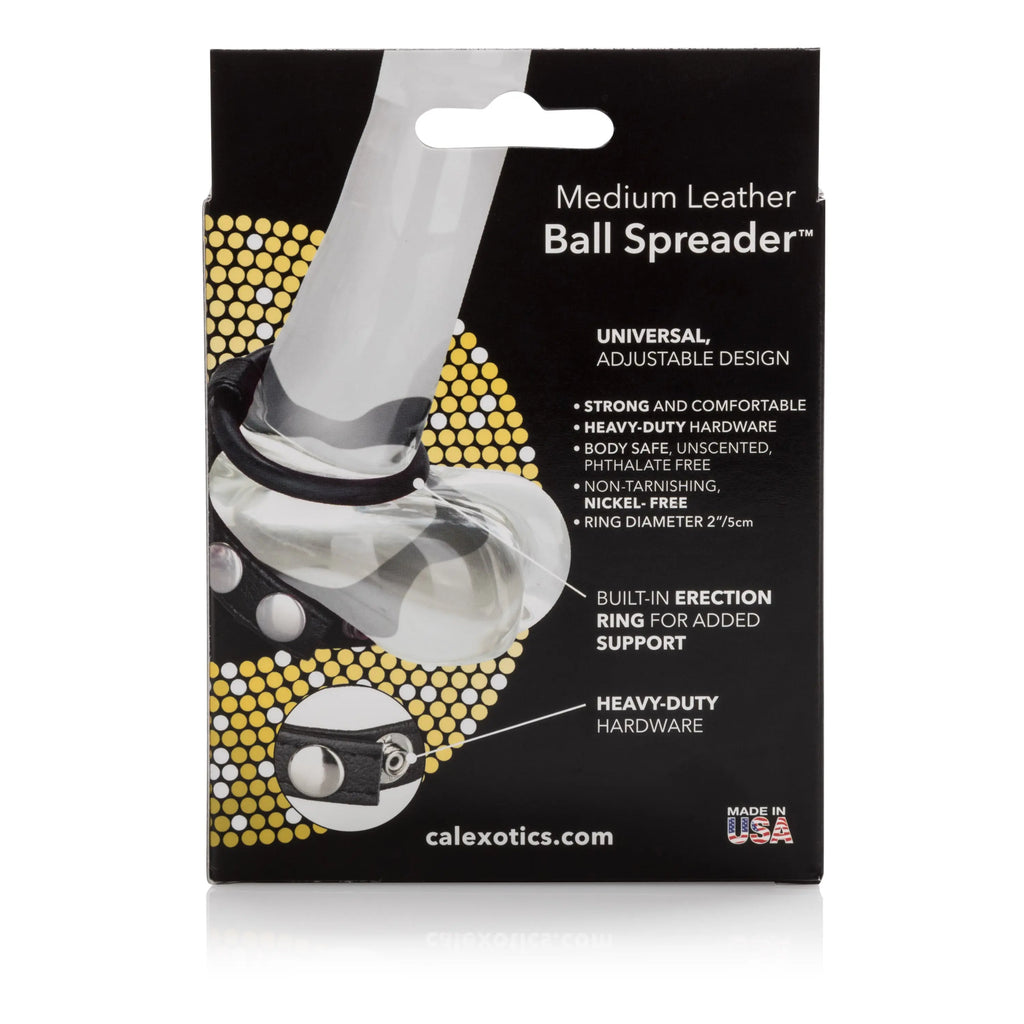 Medium Leather Ball Spreader – genuine leather | Fu'Cha Exotics
