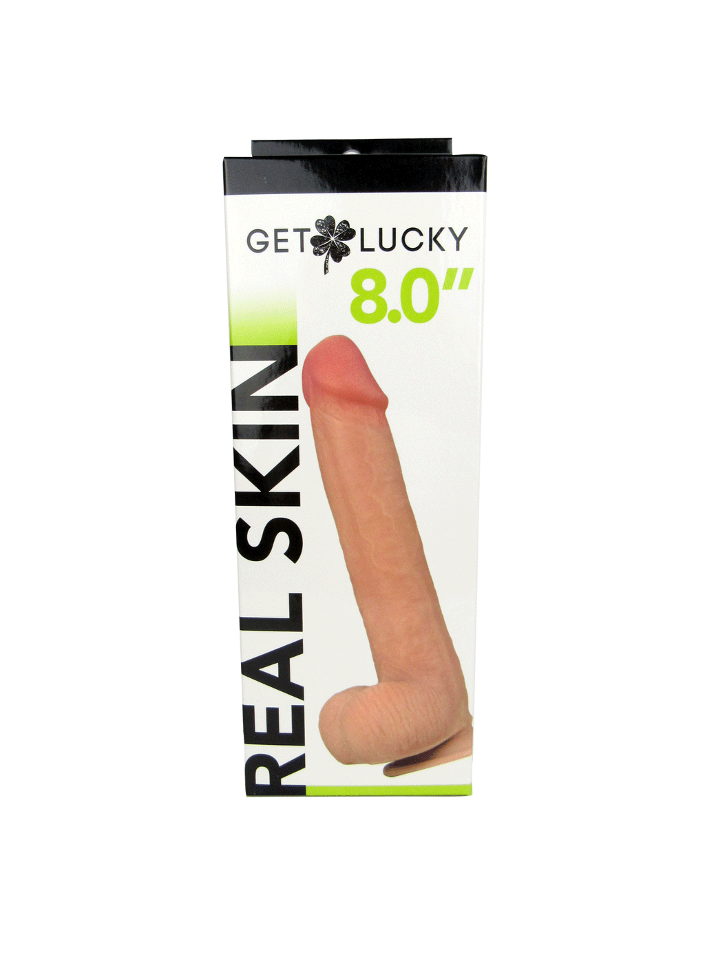 Real Skin 8" Dual Layer Dildo - Beige – body-safe materials | Fu'Cha Exotics