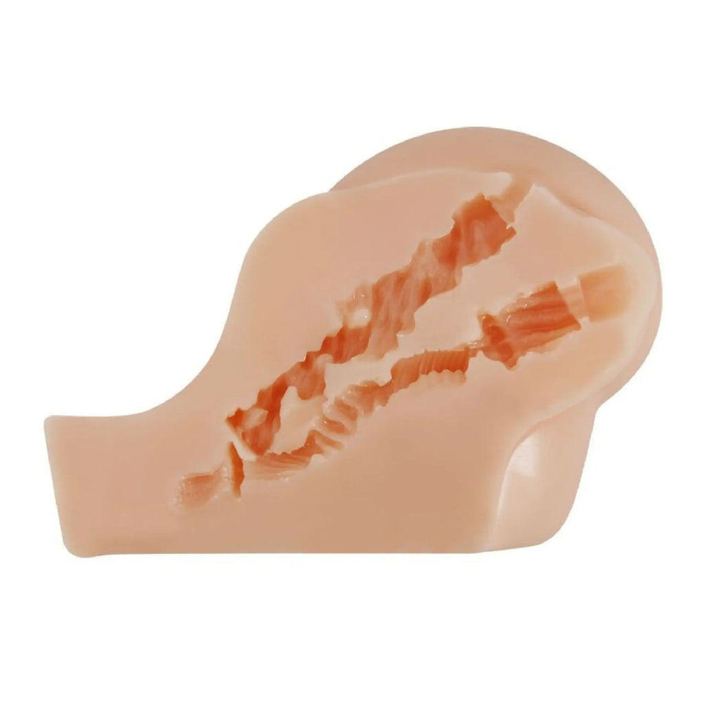 Kylie Realistic Vagina and Ass Vibrator - Light – body-safe materials | Fu'Cha Exotics