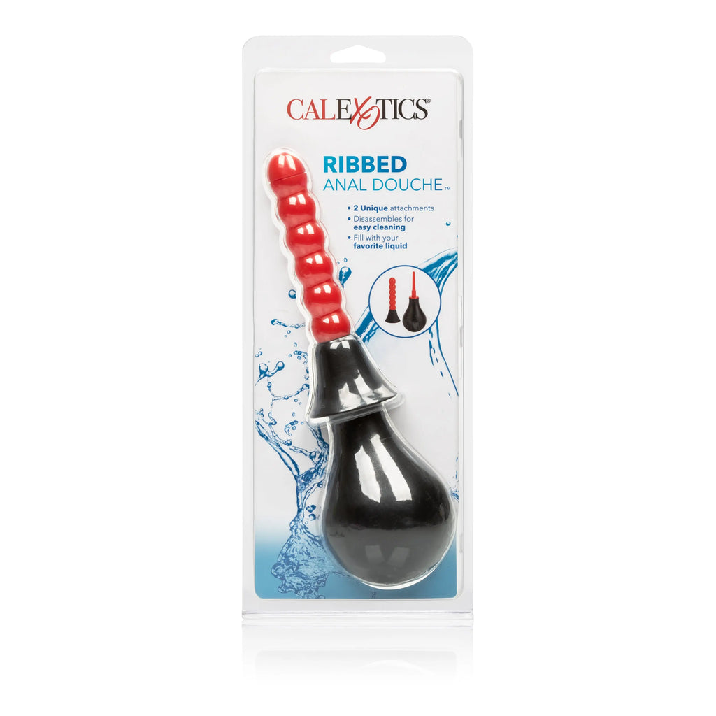 Ribbed Anal Douche – body-safe silicone | Fu'Cha Exotics