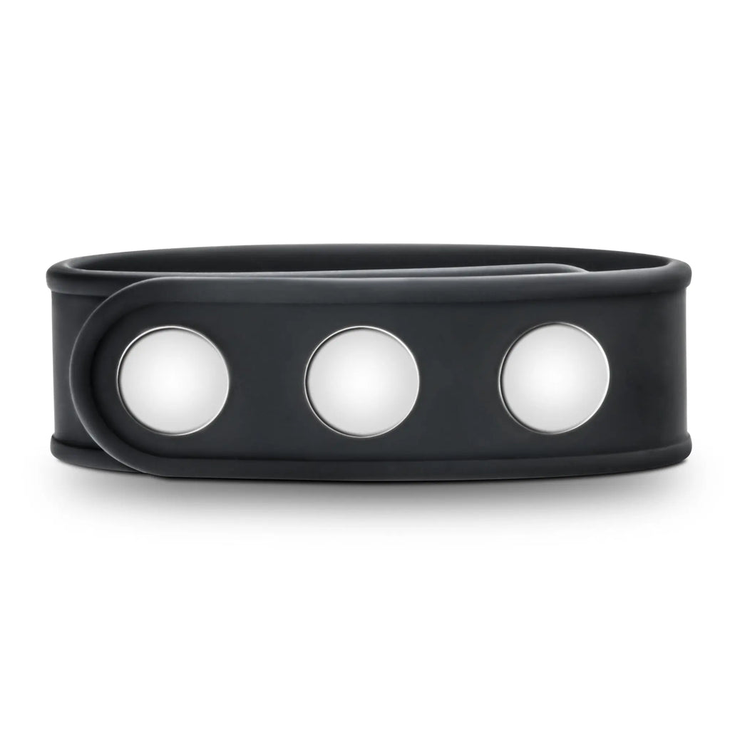 Performance - Vs5 - Silicone 3 - Snap Cock Strap - Black – body-safe silicone adjustable intensity | Fu'Cha Exotics