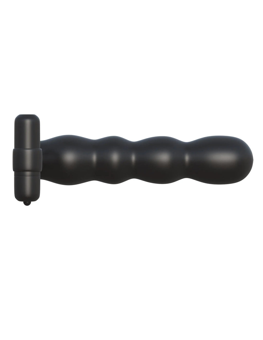 Fantasy C-Ringz Posable Partner Double Penetrator - Black – body-safe silicone thrusting action | Fu'Cha Exotics