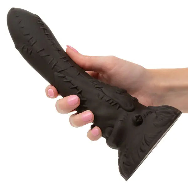 Monster Dong Frankensteins Monster - Black – body-safe materials | Fu'Cha Exotics