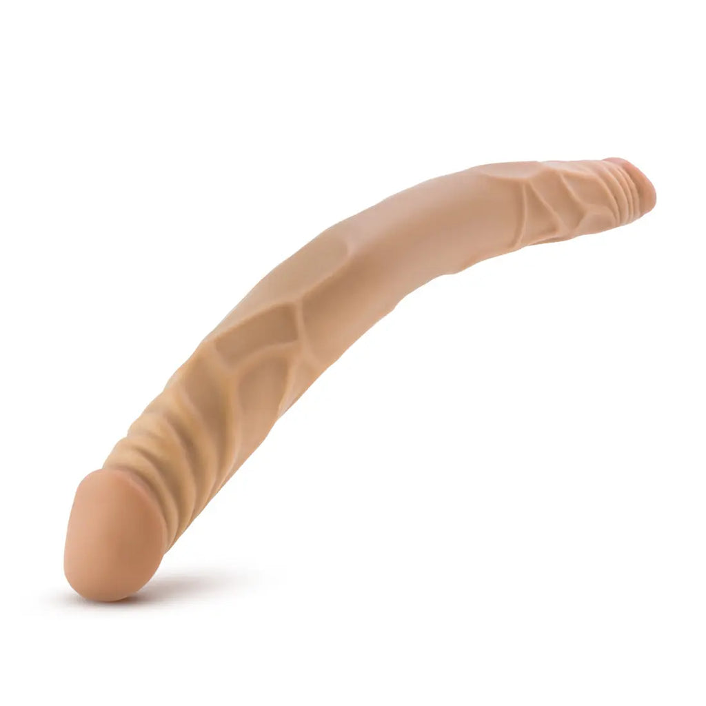 B Yours 14 Inch Double Dildo - Latin – body-safe materials | Fu'Cha Exotics