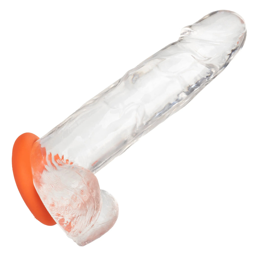 Alpha Liquid Silicone Prolong Large Ring - Orange – body-safe silicone fully waterproof | Fu'Cha Exotics