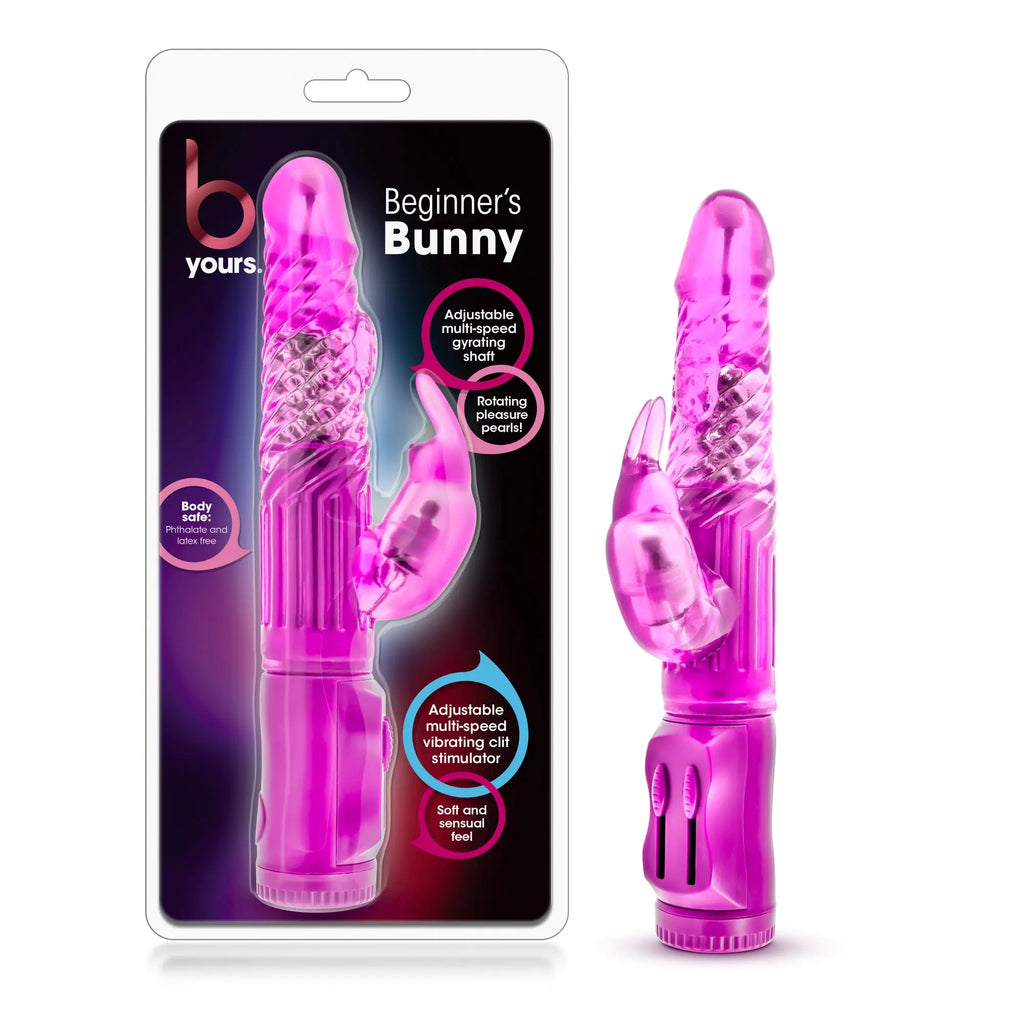 B Yours - Beginner's Bunny - Pink – latex-free | Fu'Cha Exotics