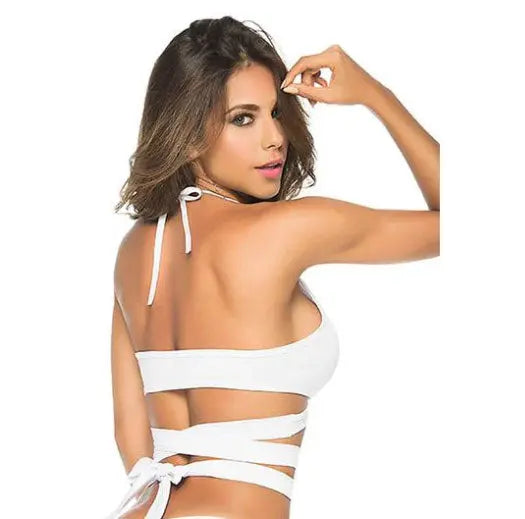 Wrap Around Top Medium/large - White – body-safe materials | Fu'Cha Exotics