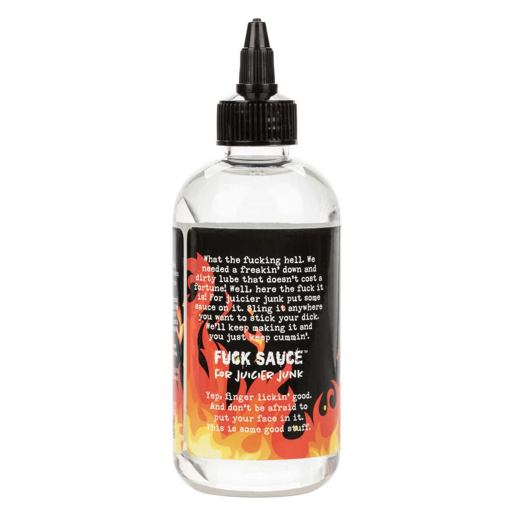 Fuck Sauce Hot Extra-Warming Lubricant - 8 Fl. Oz. – body-safe materials | Fu'Cha Exotics