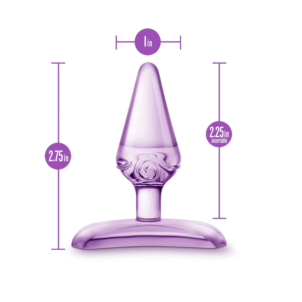 Play With Me - Jolly Plug - Purple – body-safe materials | Fu'Cha Exotics
