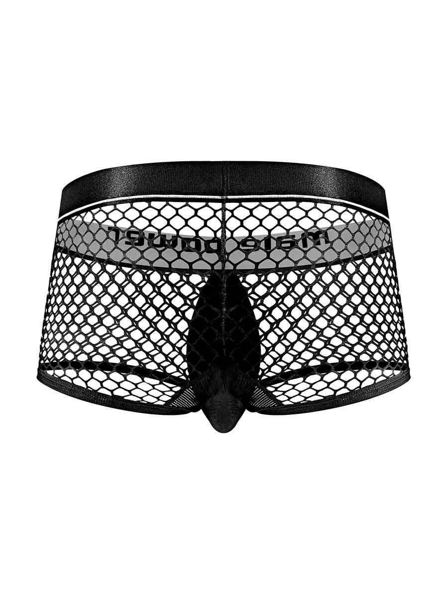 Cock Pit Net Mini Cock Ring Short - Medium Black