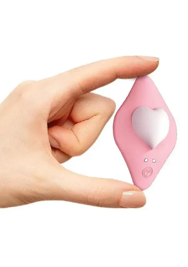 Ultra Panty Vibe I Heart You - Pink – body-safe materials | Fu'Cha Exotics