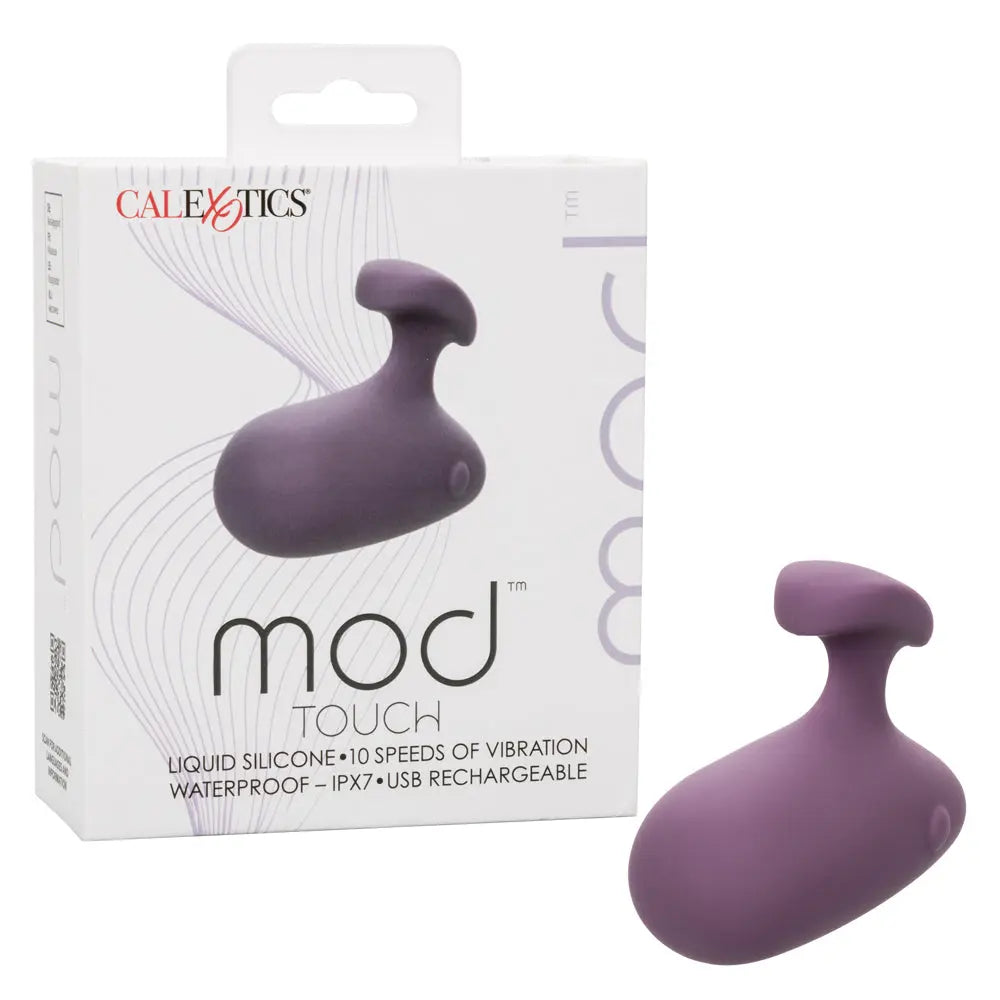 Mod Touch - Purple – body-safe silicone 10 vibration modes | Fu'Cha Exotics