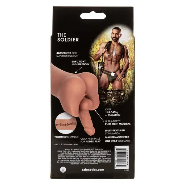 Cheap Thrills the Soldier - Tan – body-safe materials | Fu'Cha Exotics