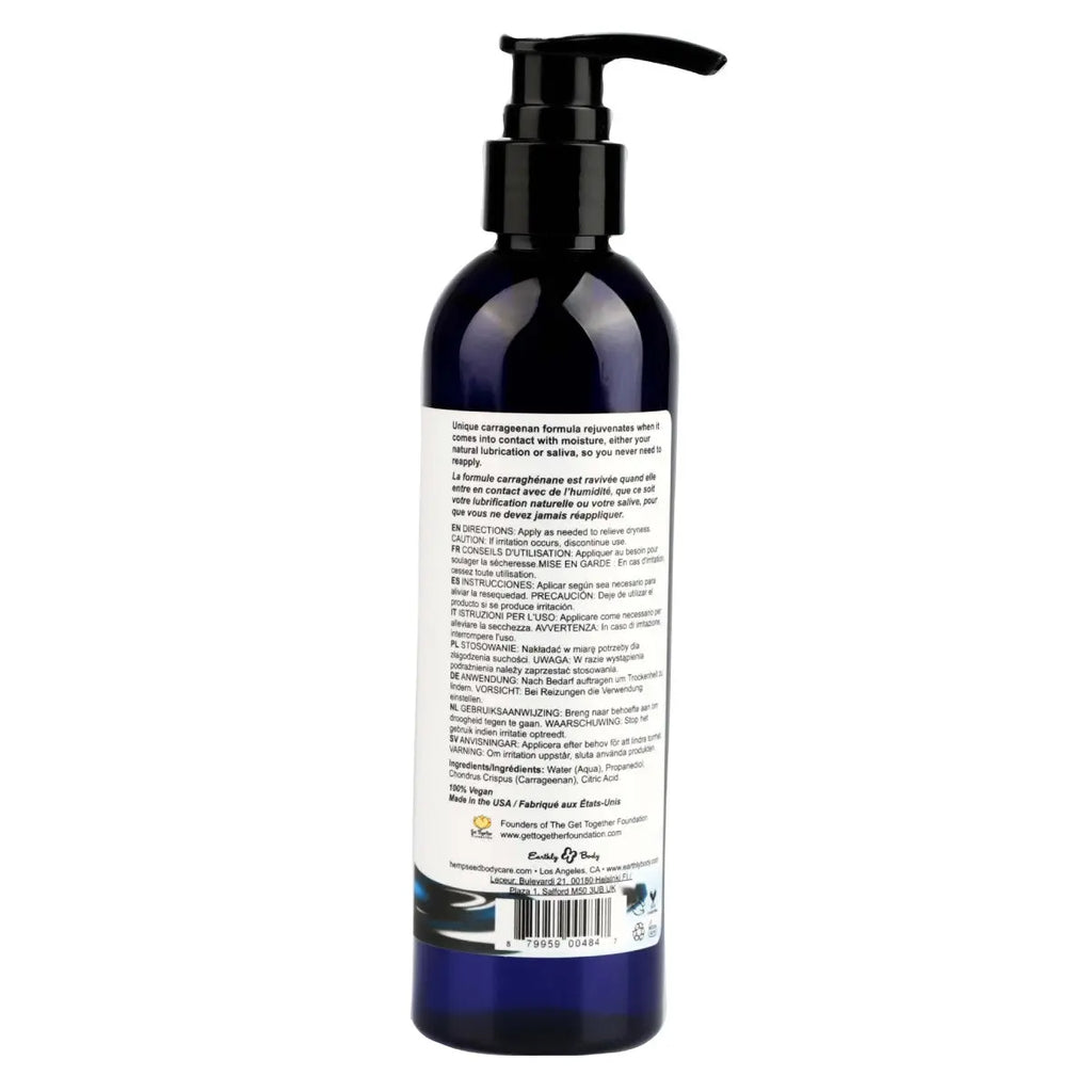 Water Slide Personal Lubricant 8 Oz – body-safe materials | Fu'Cha Exotics
