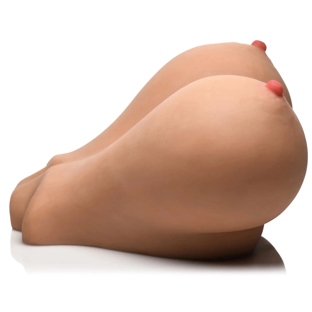 Mistress Breasts and Pussy Masturbator - Masturbator - Medium – body-safe materials thrusting action | Fu'Cha Exotics